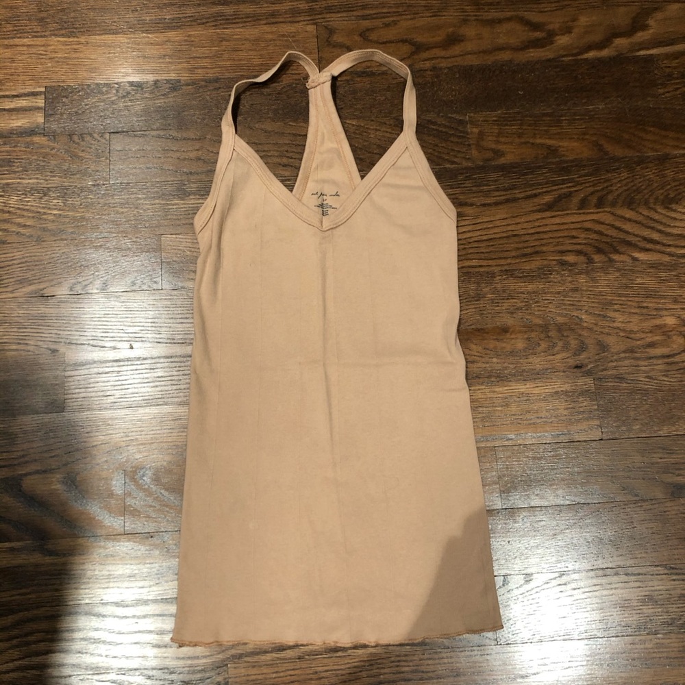 Racer back tank top